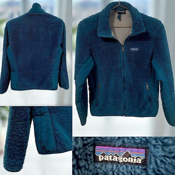 PATAGONIA Retro-X Sherpa High Pile Fleece Jacket Jumper Sweater Size M - Picture 1 of 14
